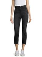 Lord Taylor Isabelle Button-up Crop Jeans