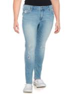 Lucky Brand Plus Five-pocket Ankle-length Jeans