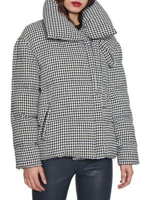 Walter Baker Houndstooth Windie Jacket