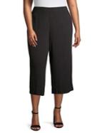 Lord And Taylor Separates Plus Marissa Cropped Wide Leg Pants