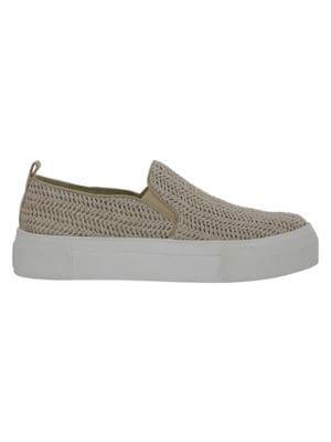 Mia Ela Woven Slip-on Sneakers