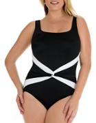 Longitude Knotted Colorblock Maillot