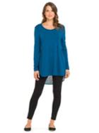 Joan Vass Studded High Low Top