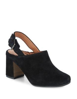 Gentle Souls By Kenneth Cole Tami Suede Slingback Mules