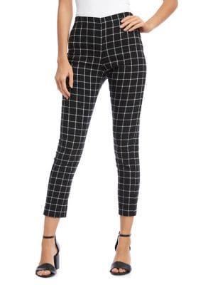 Karen Kane Windowpane Check Piper Pants
