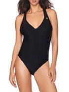 Reebok Swim Lifestyle 1-piece Plunge Swimsuit