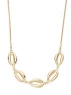 Design Lab Goldtone Shell Link Necklace