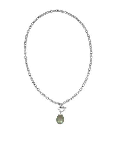 Majorica 14mm Baroque Grey Pearl Necklace