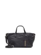 Vince Camuto Ray Embossed Leather Satchel