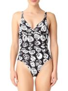Anne Cole Floral Printed One-piece Swimsuit