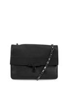 T Tahari Karla Leather Flap Crossbody