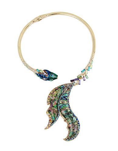 Betsey Johnson Multicolor Fish Necklace