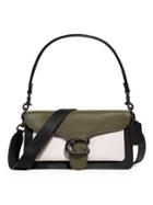Coach Tabby Colorblock Leather & Suede Shoulder Bag