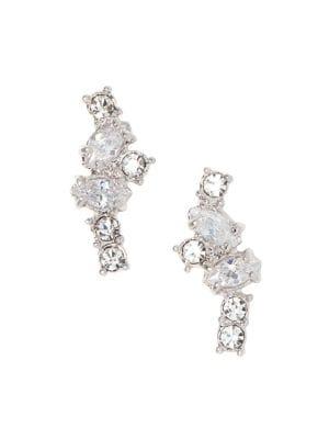 Vince Camuto Crystal Climber Earrings