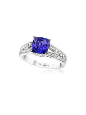 Le Vian Blueberry Tanzanite, Vanilla Diamonds And 14k Vanilla Gold Ring
