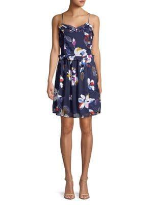 Vero Moda Frida Smocked Ruffle Dress