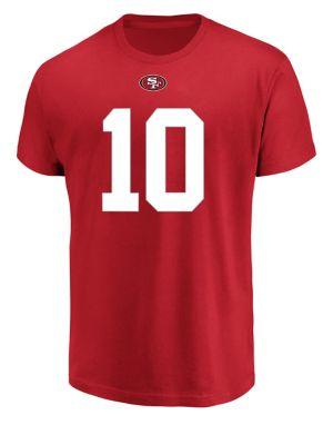 Majestic Jimmy Garoppolo San Francisco 49ers Nfl Eligible Receiver Iii Cotton Jersey Tee