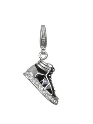 Karl Lagerfeld Swarovski Crystal And Crystal Sneaker Charm