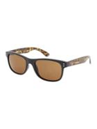 Timberland 53mm Polarized Square Sunglasses