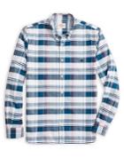 Brooks Brothers Red Fleece Checkered Plaid Button-down Shirt