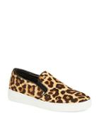 Michael Michael Kors Keaton Leopard-print Calf Hair Sneakers