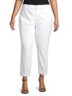 Lord & Taylor Plus Kelly Straight-leg Ankle Pants
