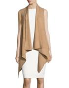 Lord & Taylor Cashmere Shawl Vest