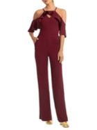Trina Turk Plaza Cold-shoulder Jumpsuit