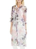 Vince Camuto Floral Side-tie Tunic