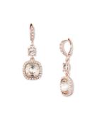 Givenchy Double Crystal Earrings