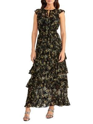 Rachel Rachel Roy Issa Floral Burnout Maxi Dress