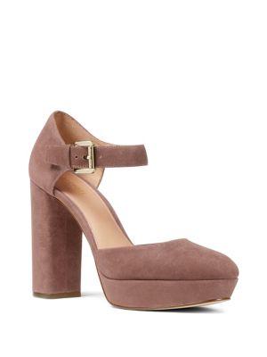 Michael Michael Kors Sierra Suede Platform Heels