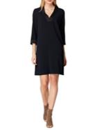 Tahari Arthur S. Levine Satin Crepe Shift Dress