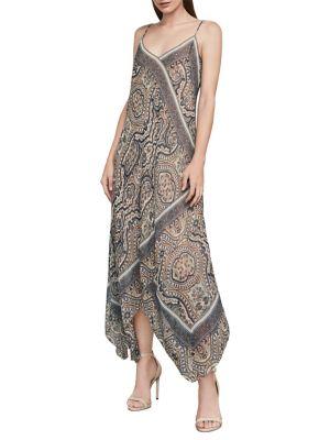 Bcbgmaxazria Chloey Vintage Brocade Slip Dress
