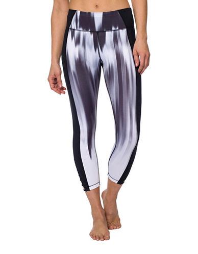 Betsey Johnson Printed Cropped Bodycon-fit Leggings