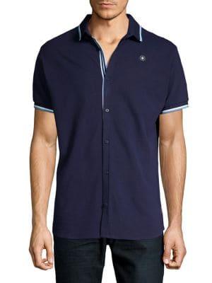 Jack & Jones Short-sleeve Button-down Shirt