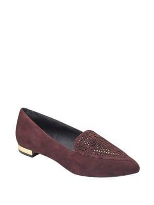 Rockport Total Motion Adelyn Laser Suede Loafers