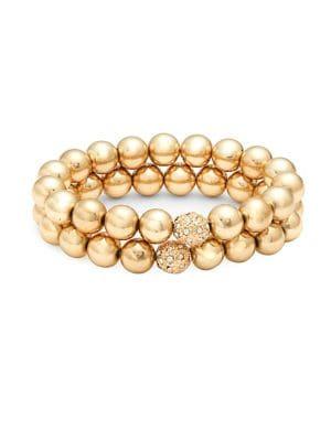 Design Lab Crystal Ball Bracelet