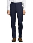 Ted Baker Checked Wool Suit Pants