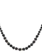 Anne Klein Crystal Faceted Single Strand Necklace