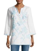Context Floral Embroidered Tunic