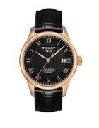 Tissot Mens Le Locle Automatic Watch With Leather Strap