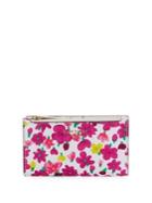 Kate Spade New York Small Sylvia Marker Floral Leather Bi-fold Wallet