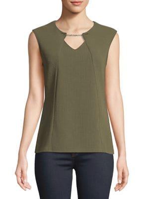 Calvin Klein Sleveless Knit Top