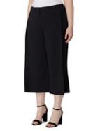 Tahari Arthur S. Levine Plus Pleated Wide-leg Pants