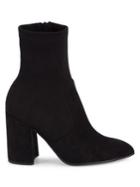 Steve Madden Taught Faux Suede Heeled Booties