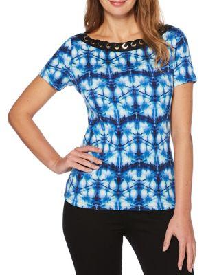 Rafaella Tie Dyed Cotton Tee
