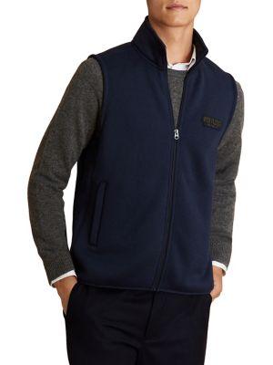 Brooks Brothers Red Fleece Fleece Zip Vest