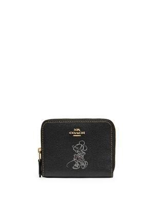Coach Special-edition Minnie Mouse Zip-around Wallet