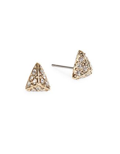 House Of Harlow Pave Triangle Stud Earrings